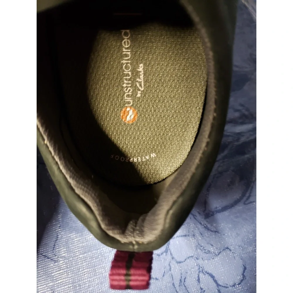 Unstructured‎ By Clarks WaveWalk Wave Go Waterproof Leather Women's Shoes Size 9